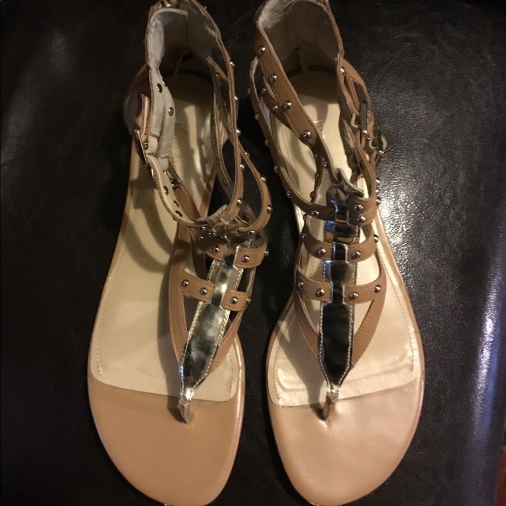 Enzo Angiolini Eatobyn NA/LTGOLE Sandals Sz 10 1/2